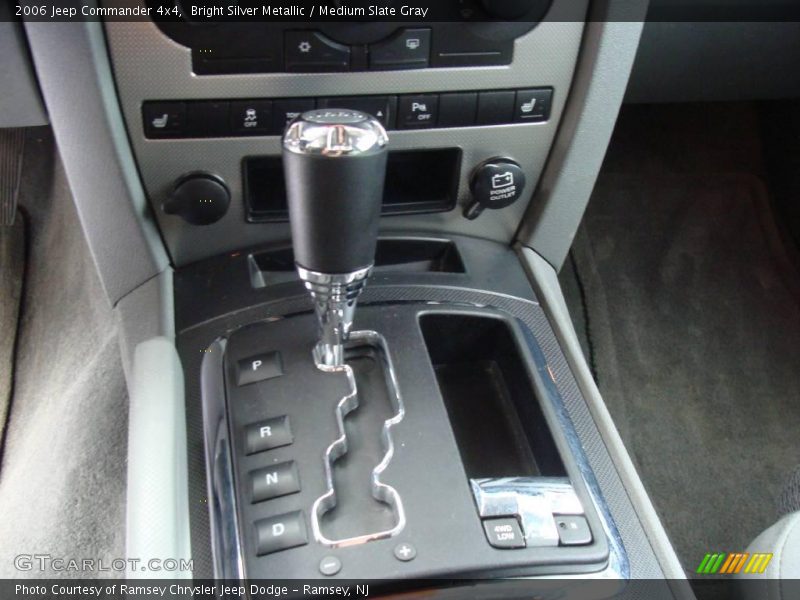 Bright Silver Metallic / Medium Slate Gray 2006 Jeep Commander 4x4