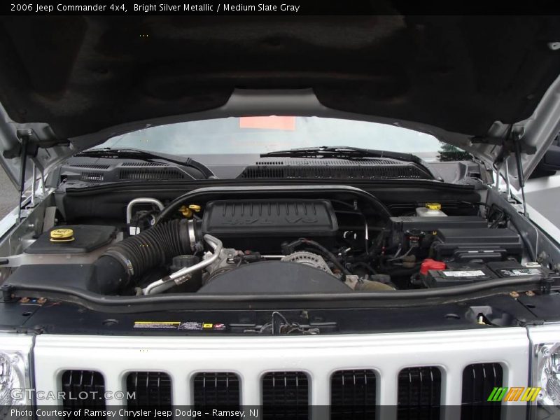 Bright Silver Metallic / Medium Slate Gray 2006 Jeep Commander 4x4
