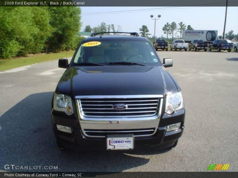 Black / Black/Camel 2008 Ford Explorer XLT