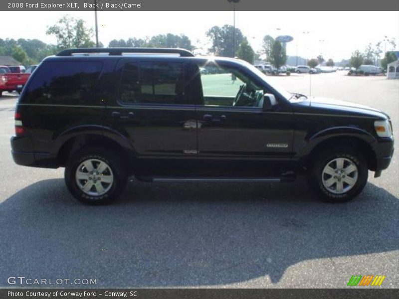 Black / Black/Camel 2008 Ford Explorer XLT