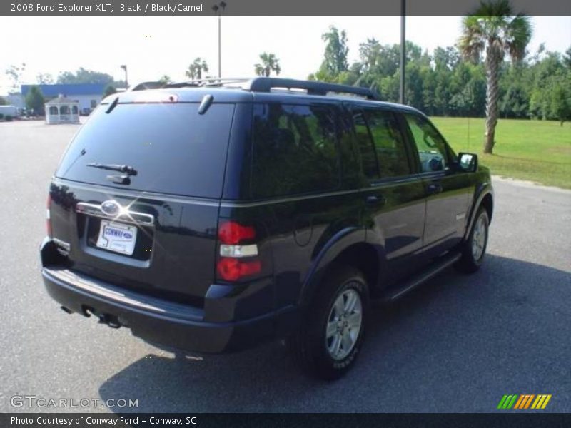 Black / Black/Camel 2008 Ford Explorer XLT