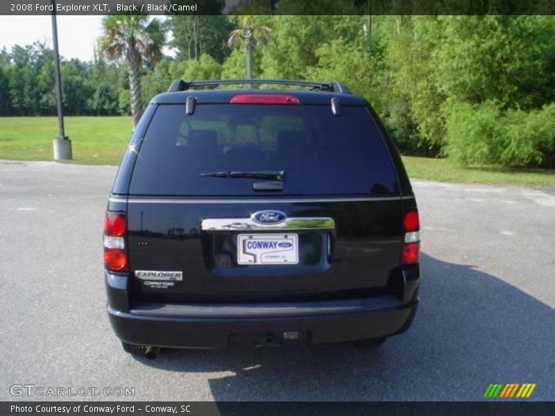 Black / Black/Camel 2008 Ford Explorer XLT