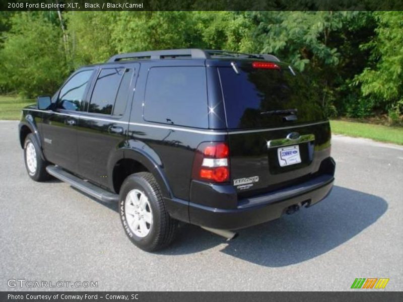 Black / Black/Camel 2008 Ford Explorer XLT