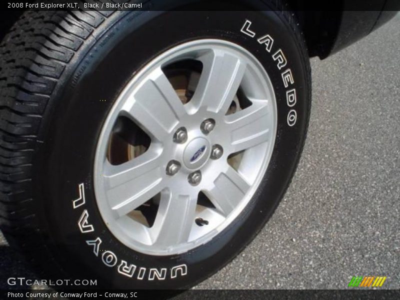 Black / Black/Camel 2008 Ford Explorer XLT