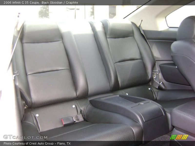 Black Obsidian / Graphite 2006 Infiniti G 35 Coupe