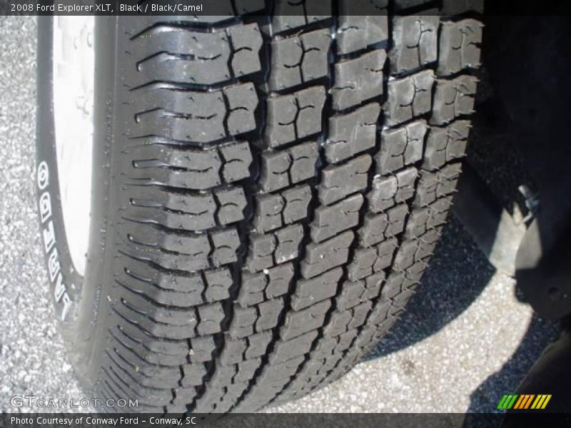 Black / Black/Camel 2008 Ford Explorer XLT