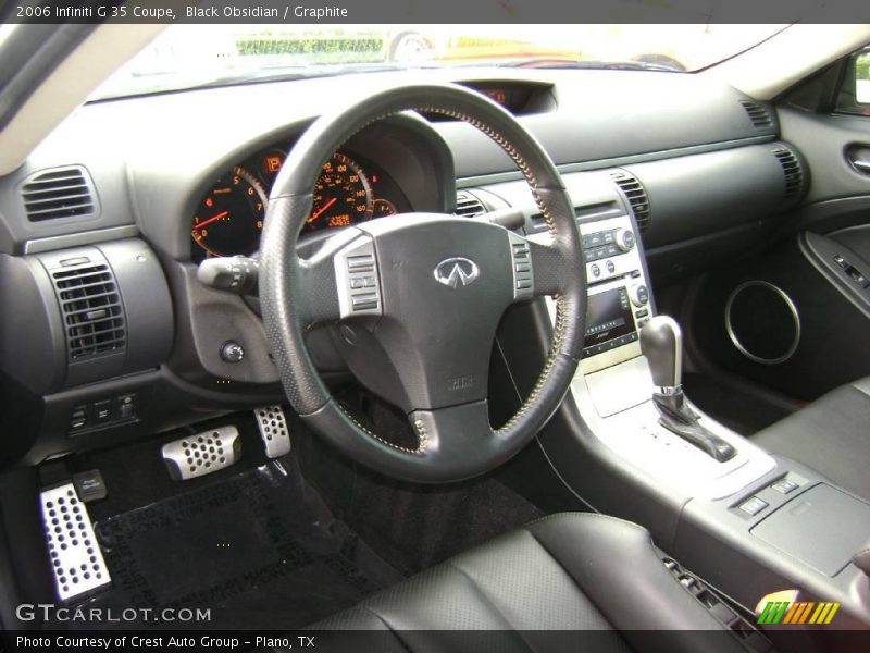 Black Obsidian / Graphite 2006 Infiniti G 35 Coupe