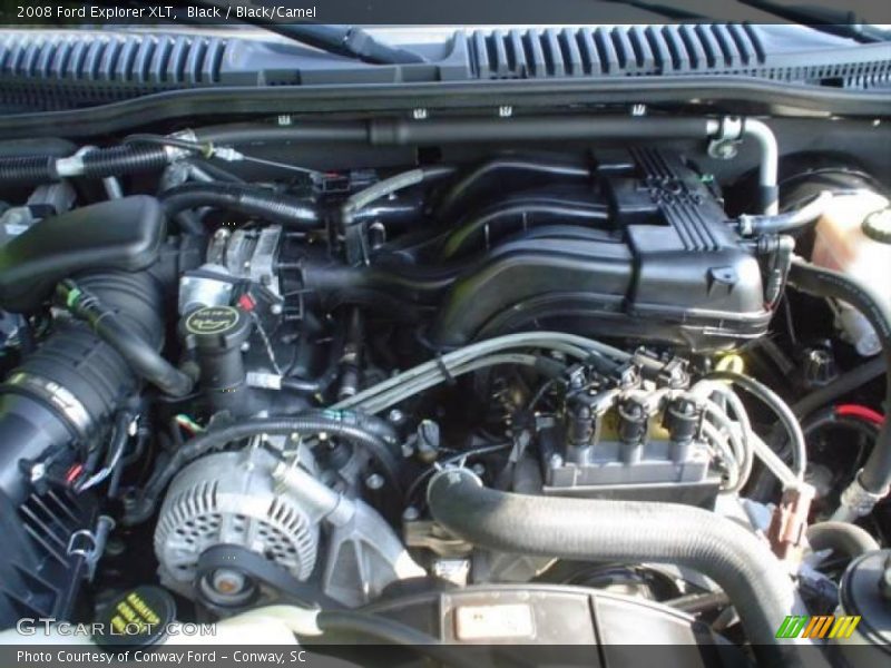 Black / Black/Camel 2008 Ford Explorer XLT