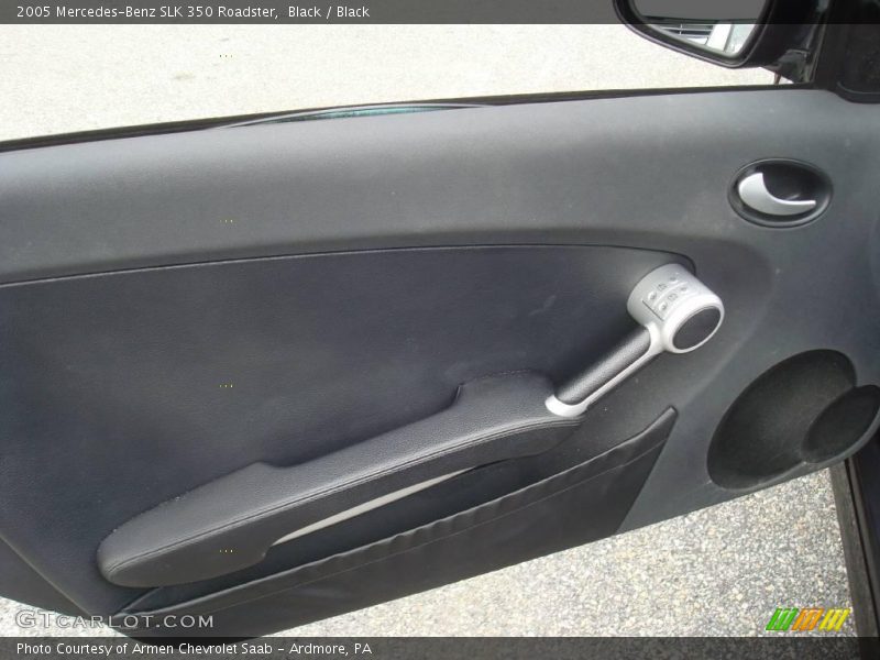 Black / Black 2005 Mercedes-Benz SLK 350 Roadster