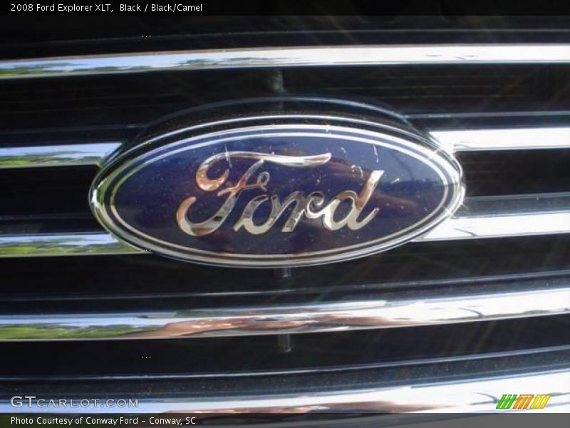 Black / Black/Camel 2008 Ford Explorer XLT