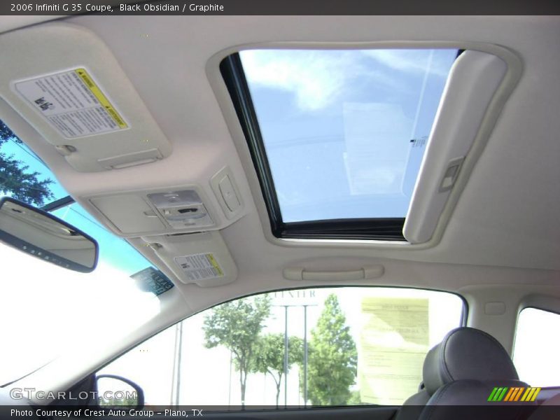Black Obsidian / Graphite 2006 Infiniti G 35 Coupe