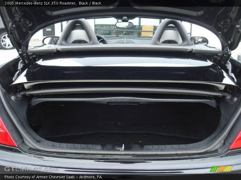 Black / Black 2005 Mercedes-Benz SLK 350 Roadster