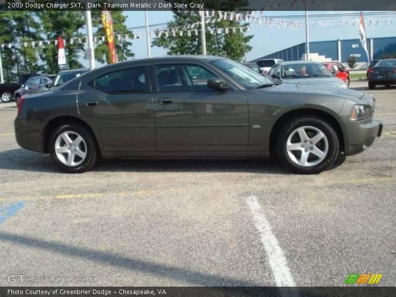 Dark Titanium Metallic / Dark Slate Gray 2009 Dodge Charger SXT