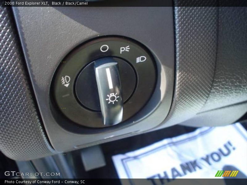 Black / Black/Camel 2008 Ford Explorer XLT