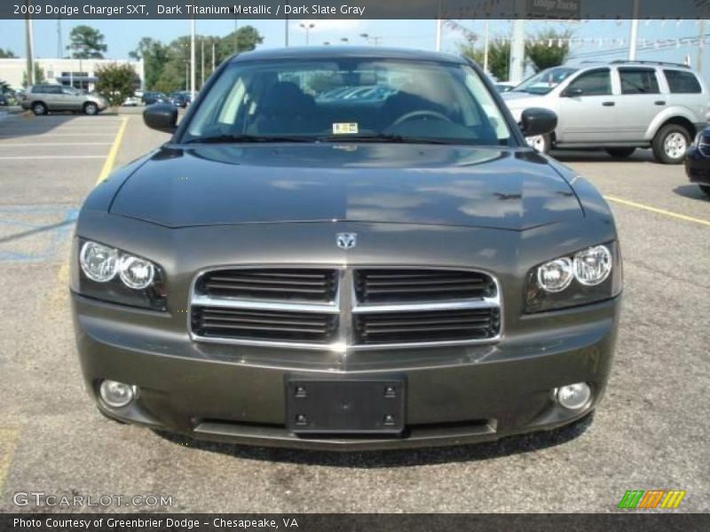 Dark Titanium Metallic / Dark Slate Gray 2009 Dodge Charger SXT