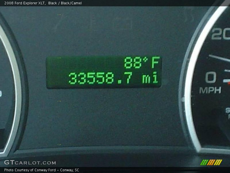 Black / Black/Camel 2008 Ford Explorer XLT