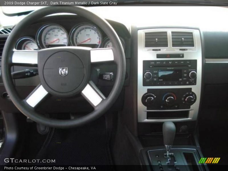 Dark Titanium Metallic / Dark Slate Gray 2009 Dodge Charger SXT