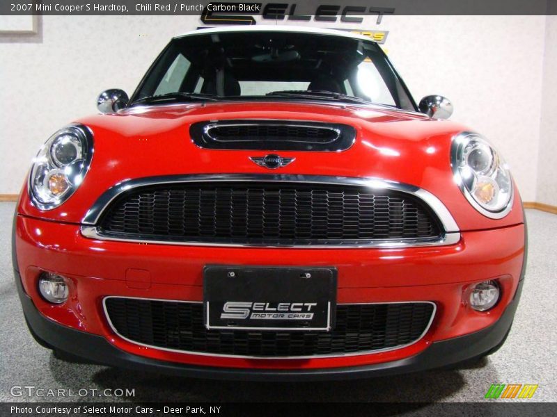 Chili Red / Punch Carbon Black 2007 Mini Cooper S Hardtop