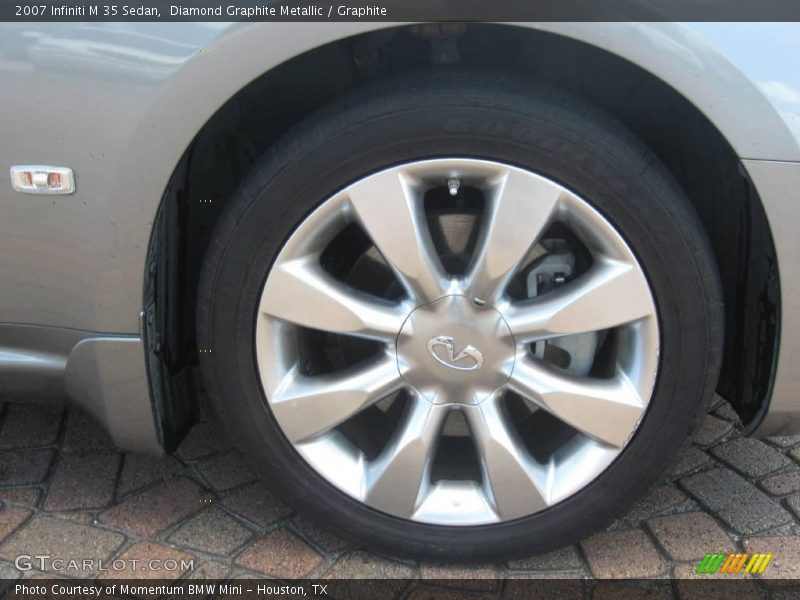 Diamond Graphite Metallic / Graphite 2007 Infiniti M 35 Sedan