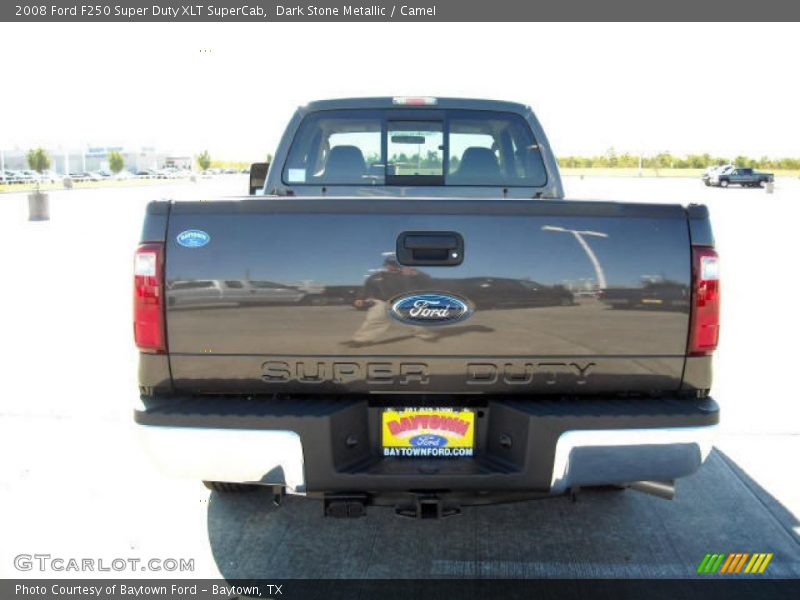 Dark Stone Metallic / Camel 2008 Ford F250 Super Duty XLT SuperCab