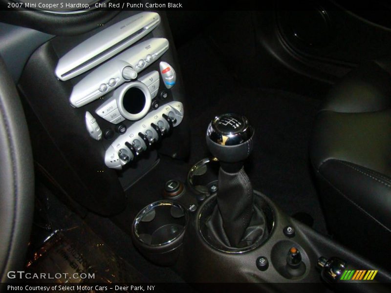 Chili Red / Punch Carbon Black 2007 Mini Cooper S Hardtop