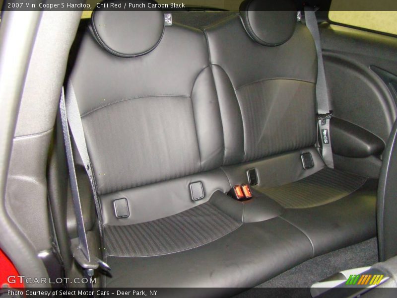 Chili Red / Punch Carbon Black 2007 Mini Cooper S Hardtop