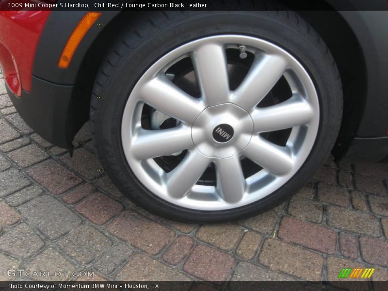 Chili Red / Lounge Carbon Black Leather 2009 Mini Cooper S Hardtop