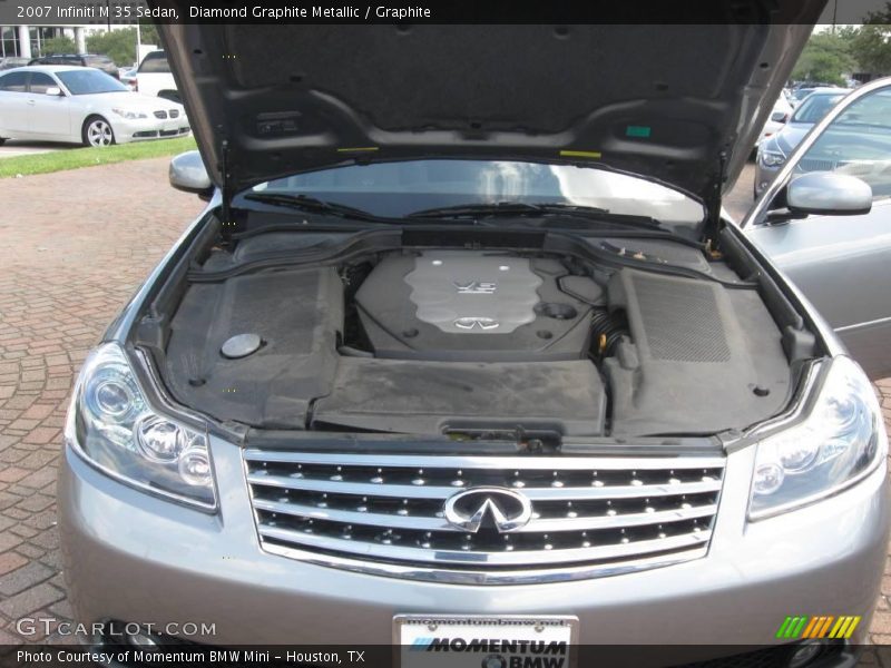 Diamond Graphite Metallic / Graphite 2007 Infiniti M 35 Sedan