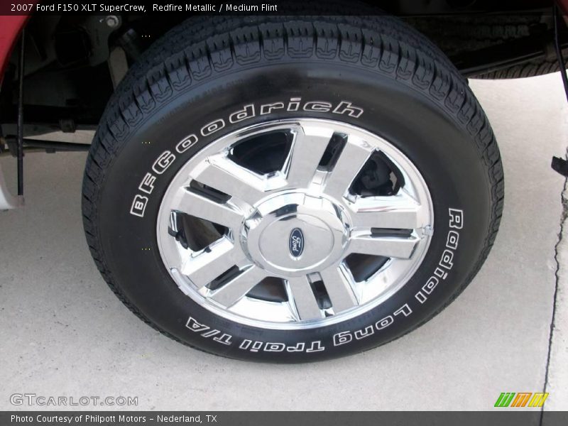 Redfire Metallic / Medium Flint 2007 Ford F150 XLT SuperCrew