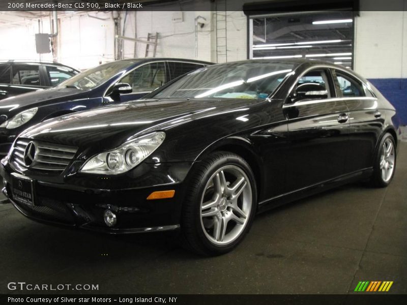 Black / Black 2006 Mercedes-Benz CLS 500