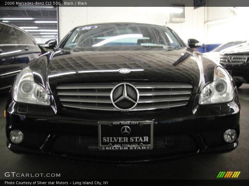 Black / Black 2006 Mercedes-Benz CLS 500