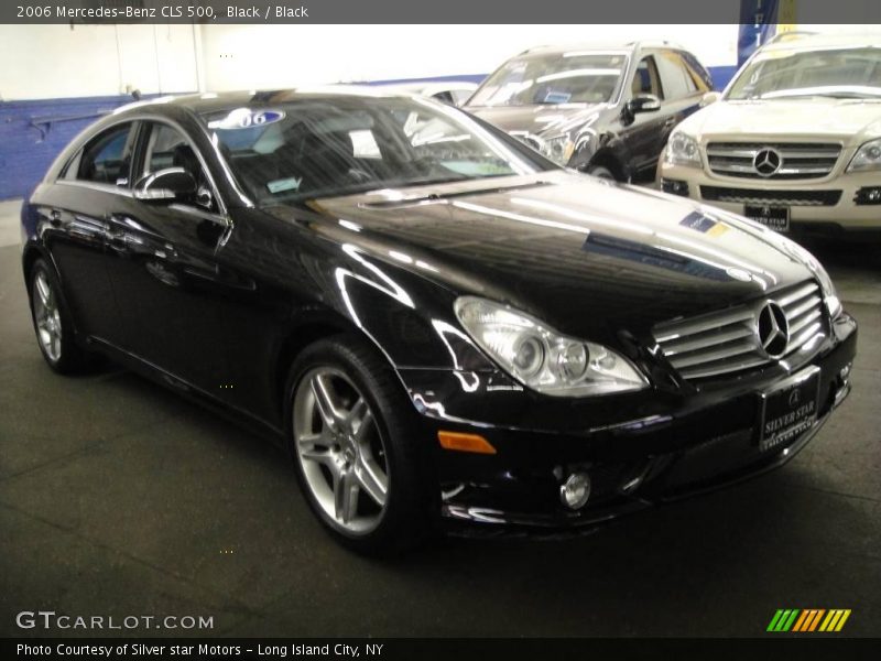 Black / Black 2006 Mercedes-Benz CLS 500