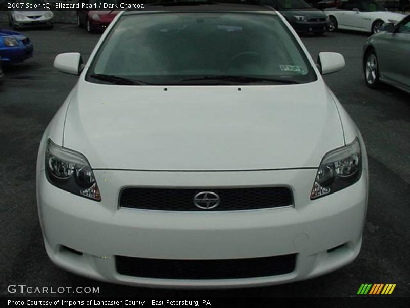 Blizzard Pearl / Dark Charcoal 2007 Scion tC