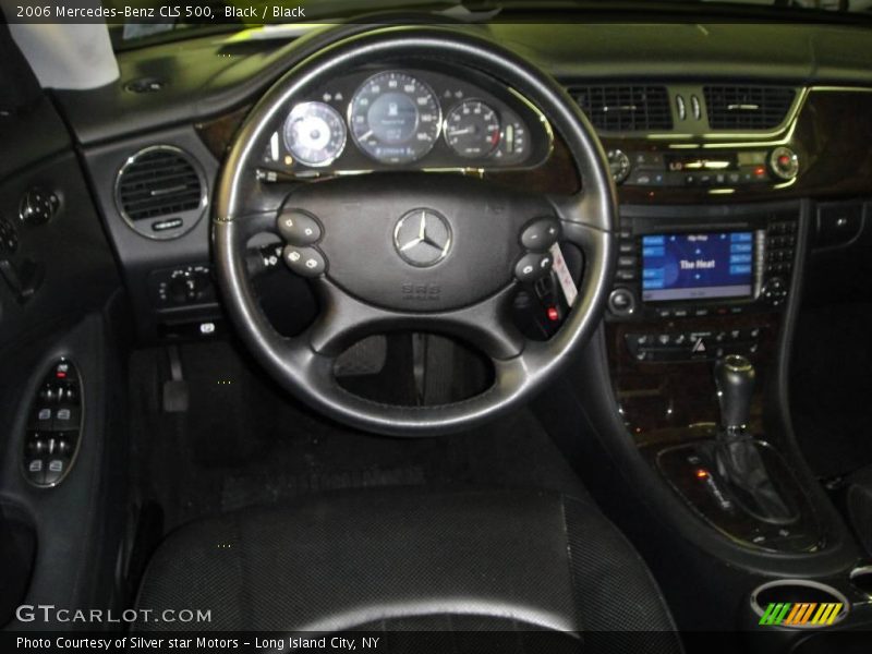 Black / Black 2006 Mercedes-Benz CLS 500