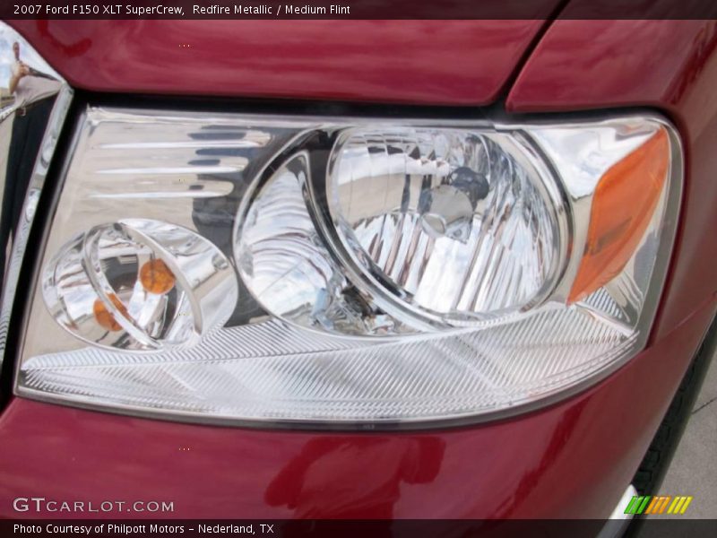 Redfire Metallic / Medium Flint 2007 Ford F150 XLT SuperCrew