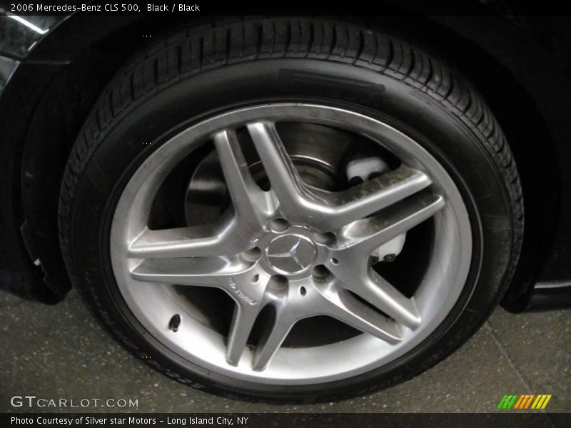 Black / Black 2006 Mercedes-Benz CLS 500