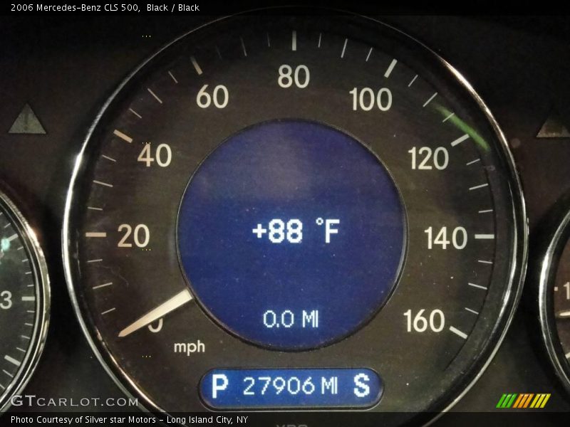 Black / Black 2006 Mercedes-Benz CLS 500