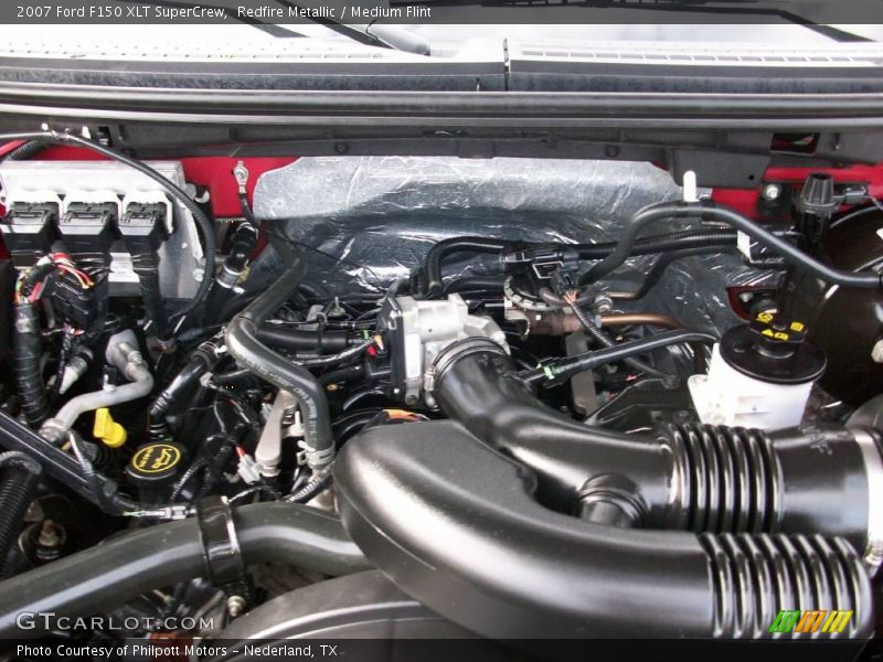 Redfire Metallic / Medium Flint 2007 Ford F150 XLT SuperCrew