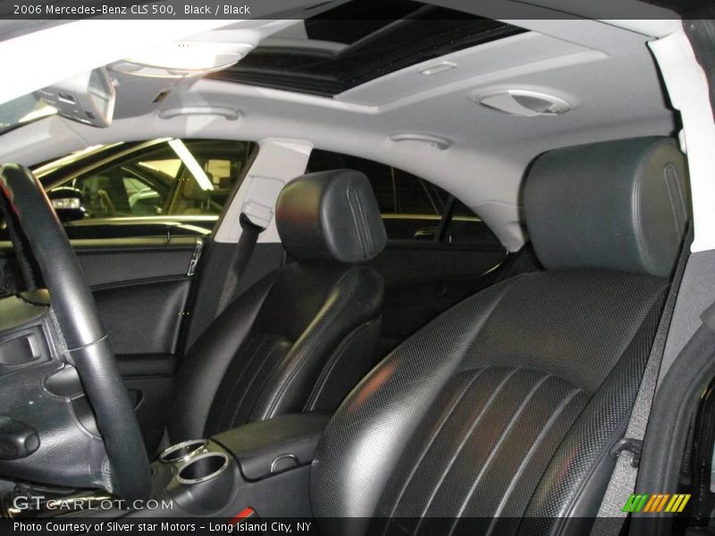 Black / Black 2006 Mercedes-Benz CLS 500