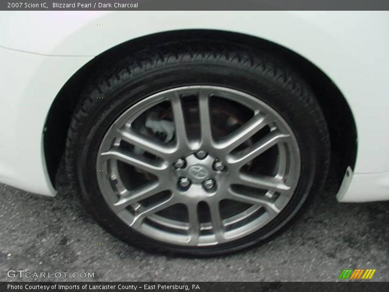 Blizzard Pearl / Dark Charcoal 2007 Scion tC