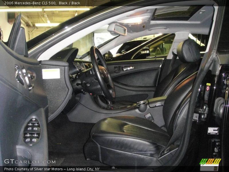 Black / Black 2006 Mercedes-Benz CLS 500