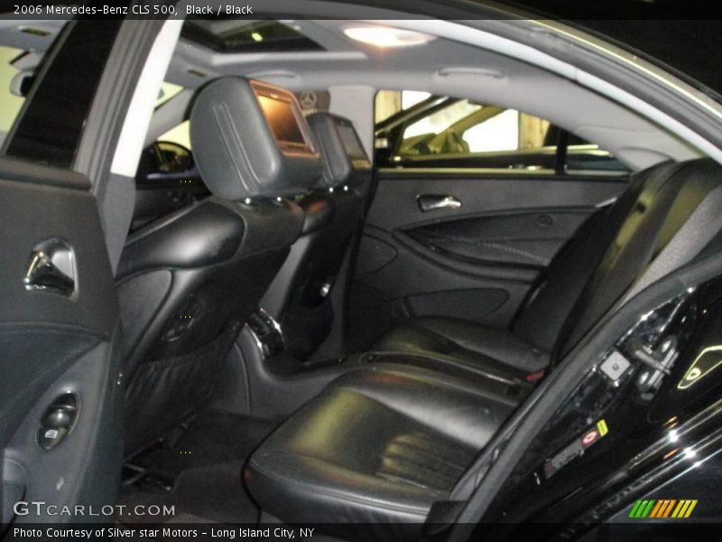 Black / Black 2006 Mercedes-Benz CLS 500