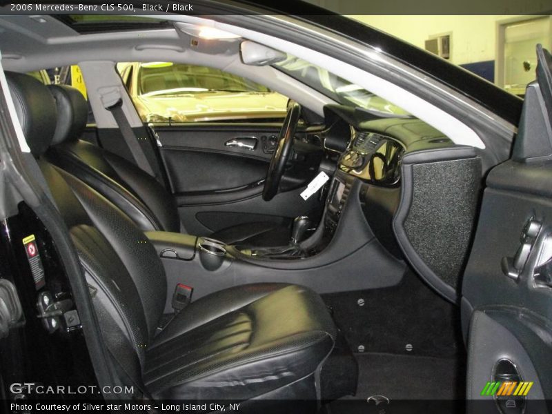 Black / Black 2006 Mercedes-Benz CLS 500