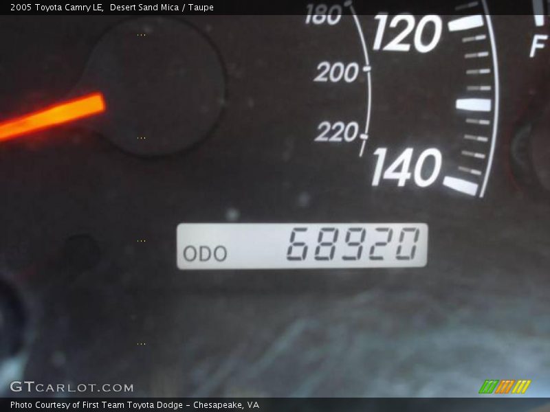 Desert Sand Mica / Taupe 2005 Toyota Camry LE