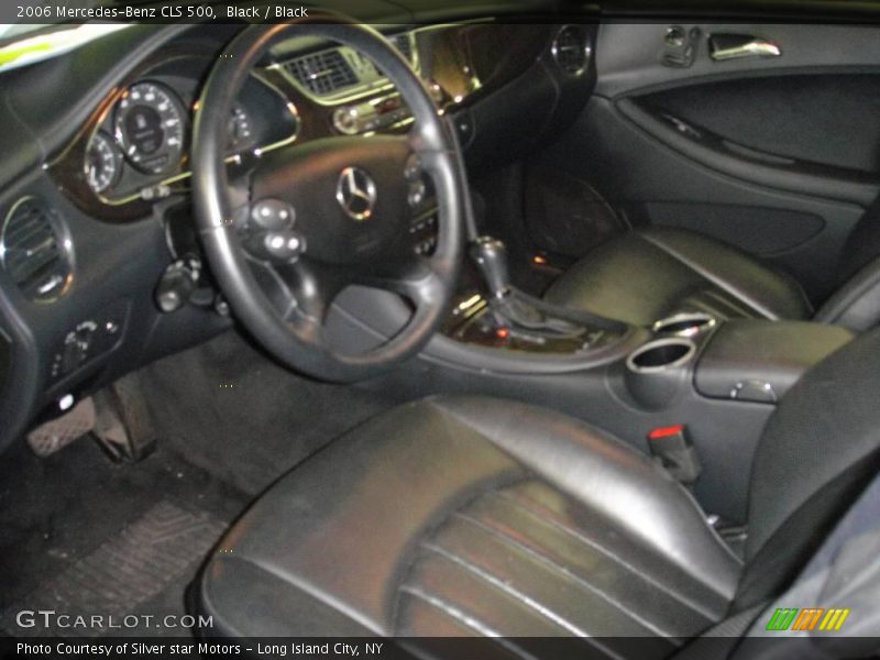 Black / Black 2006 Mercedes-Benz CLS 500