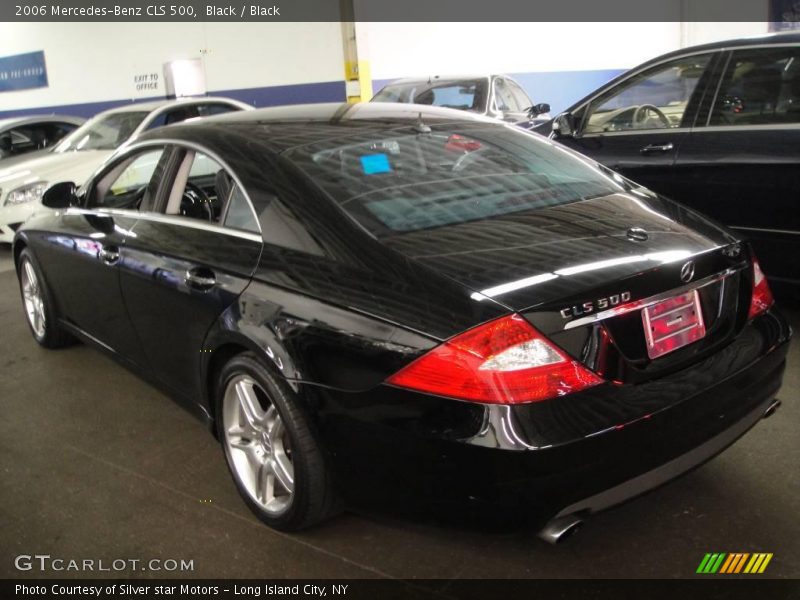 Black / Black 2006 Mercedes-Benz CLS 500