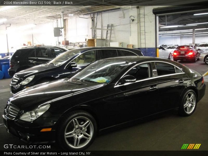 Black / Black 2006 Mercedes-Benz CLS 500