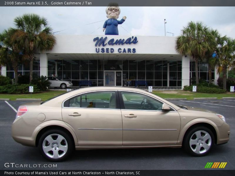 Golden Cashmere / Tan 2008 Saturn Aura XE 3.5