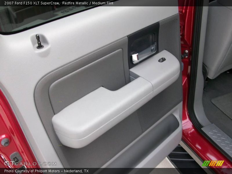 Redfire Metallic / Medium Flint 2007 Ford F150 XLT SuperCrew