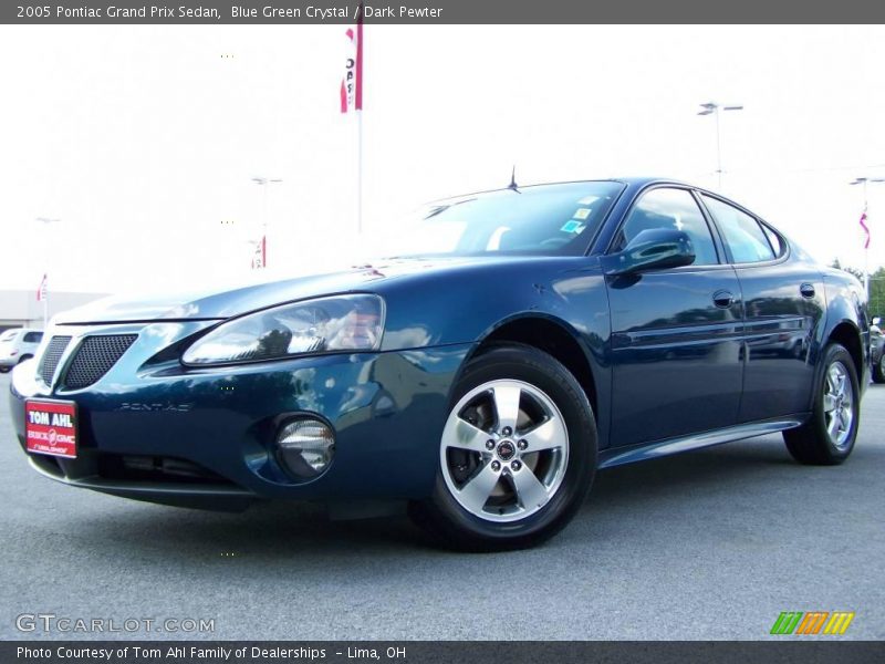 Blue Green Crystal / Dark Pewter 2005 Pontiac Grand Prix Sedan